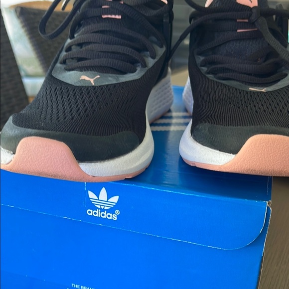 PUMA Black and Pink Running Shoes - Picture 7 of 7